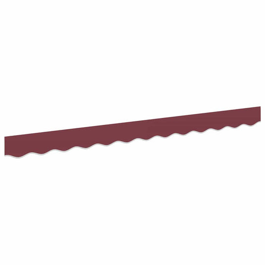 Vidaxl markies valance bordeauxrood 580 x 20 cm canvas