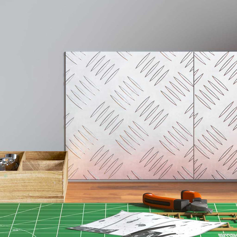 Chargez l'image dans la visionneuse de la galerie, Vidaxl trap tread vierkant 2 pcs zilver 20 x 20 cm aluminium
