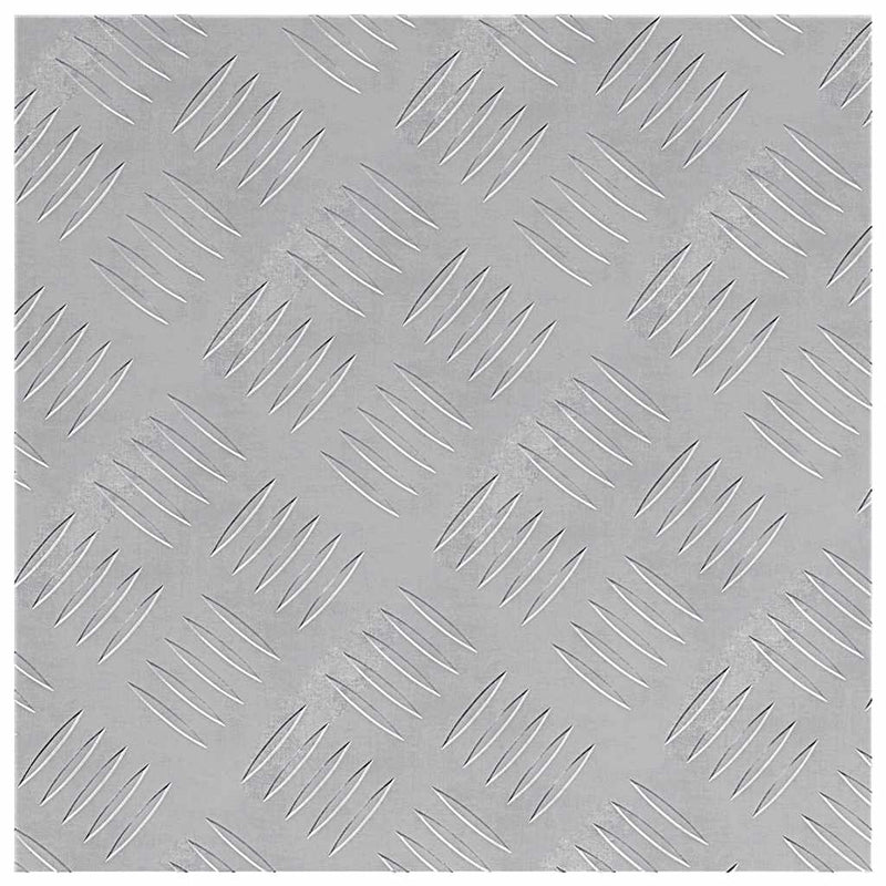 ギャラリービューアに画像をロードする, Vidaxl trap tread vierkant 2 pcs zilver 40 x 40 cm aluminium
