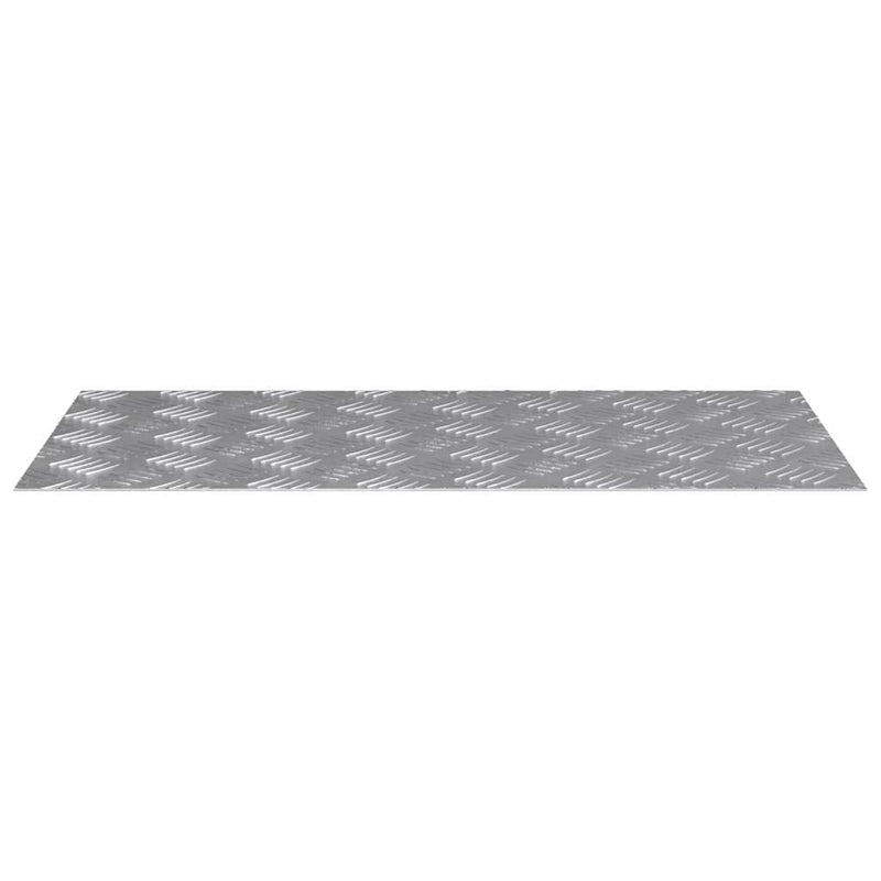 ギャラリービューアに画像をロードする, Vidaxl trap tread rechthoekig 2 pcs zilver 80 x 40 cm aluminium
