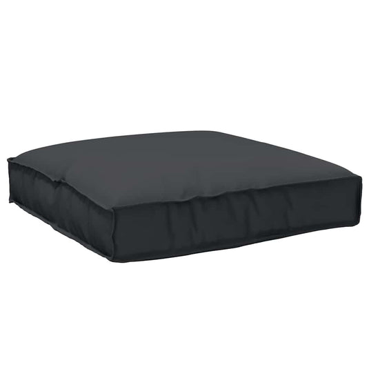 Vidaxl kussen zwart 80 x 80 x 12 cm oxford stof