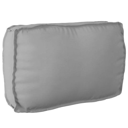 Vidaxl kussen grijs 70 x 40 x 12 cm oxford stof