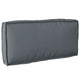 Vidaxl kussen antraciet 80 x 40 x 12 cm oxford stof