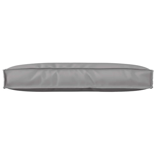 Vidaxl kussen grijs 80 x 40 x 12 cm oxford stof