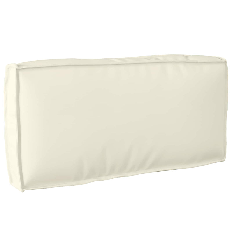 Afbeelding laden in galerijviewer, Vidaxl kussen crème 80 x 40 x 12 cm oxford stof
