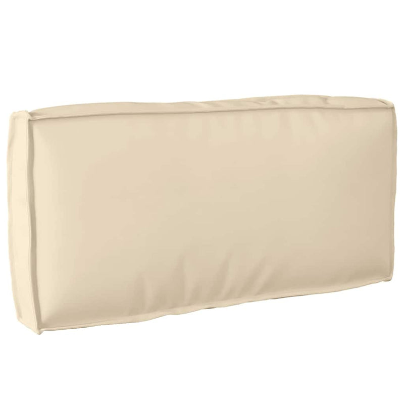 Afbeelding laden in galerijviewer, Vidaxl kussen beige 80 x 40 x 12 cm oxford stof
