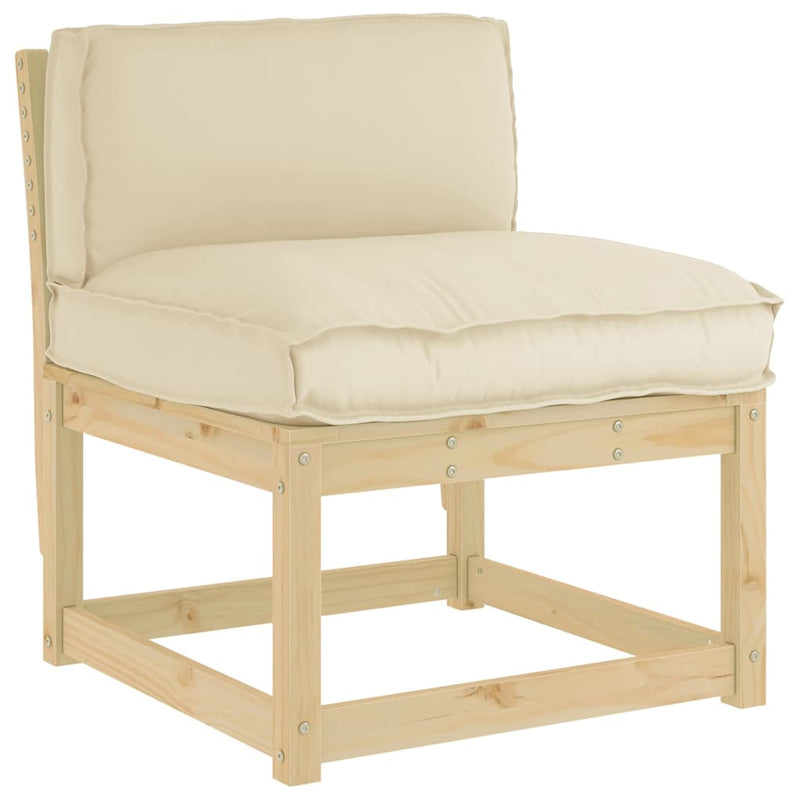 Afbeelding laden in galerijviewer, Vidaxl kussen beige 80 x 40 x 12 cm oxford stof
