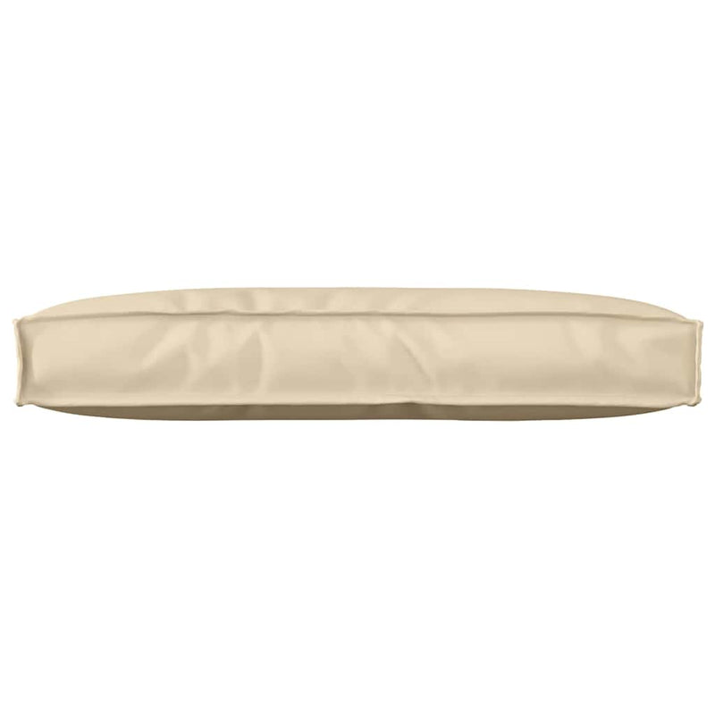 Afbeelding laden in galerijviewer, Vidaxl kussen beige 80 x 40 x 12 cm oxford stof
