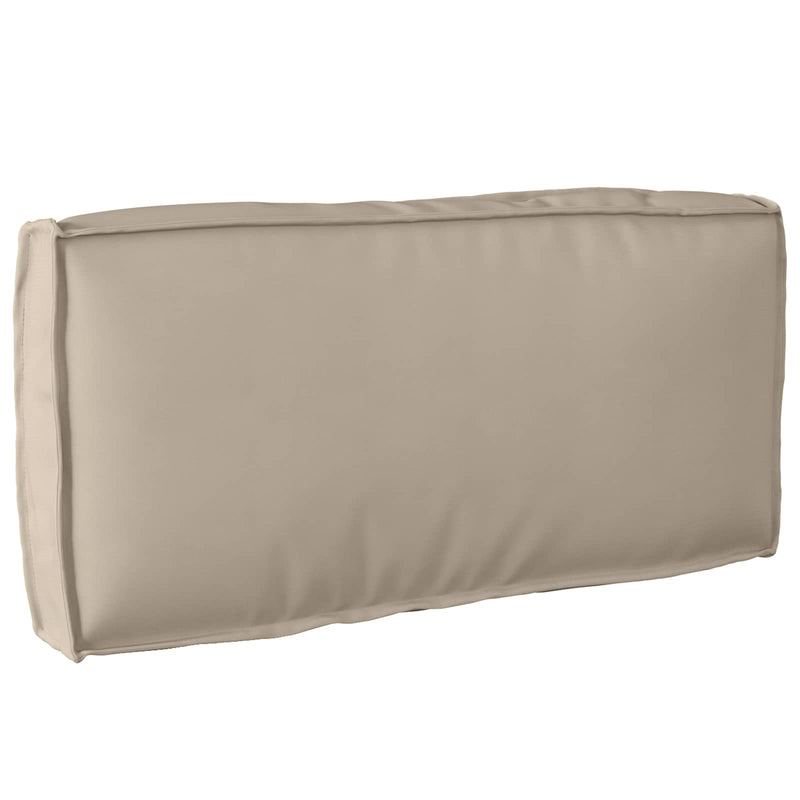 Afbeelding laden in galerijviewer, Vidaxl kussen taupe 80 x 40 x 12 cm oxford stof
