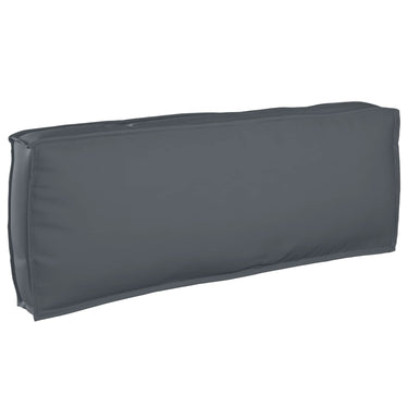 Vidaxl kussen antraciet 120 x 40 x 12 cm oxford stof