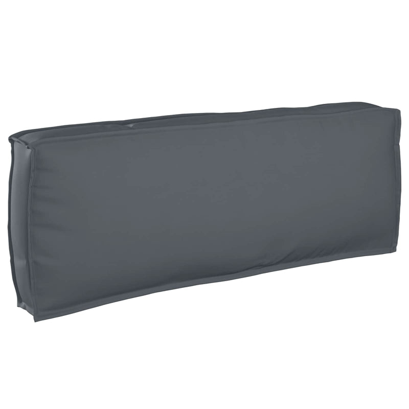 Afbeelding laden in galerijviewer, Vidaxl kussen antraciet 120 x 40 x 12 cm oxford stof
