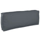 Vidaxl kussen antraciet 120 x 40 x 12 cm oxford stof