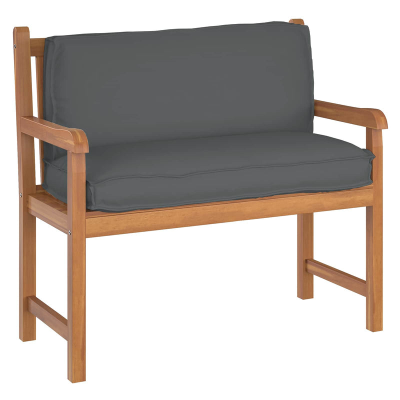 Afbeelding laden in galerijviewer, Vidaxl kussen antraciet 120 x 40 x 12 cm oxford stof
