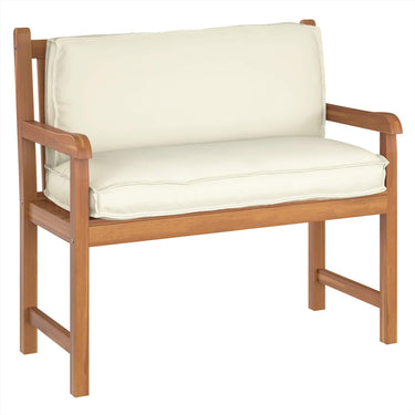 Vidaxl kussen crème 120 x 40 x 12 cm oxford stof