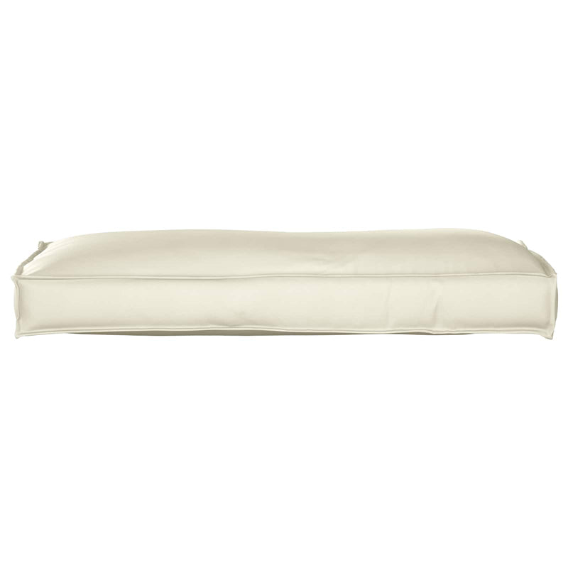 Afbeelding laden in galerijviewer, Vidaxl kussen crème 120 x 40 x 12 cm oxford stof
