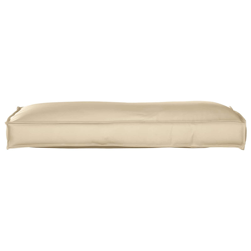Afbeelding laden in galerijviewer, Vidaxl kussen beige 120 x 40 x 12 cm oxford stof
