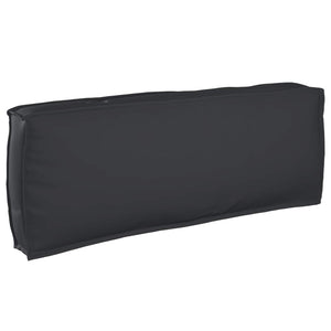 Vidaxl kussen zwart 120 x 40 x 12 cm oxford stof