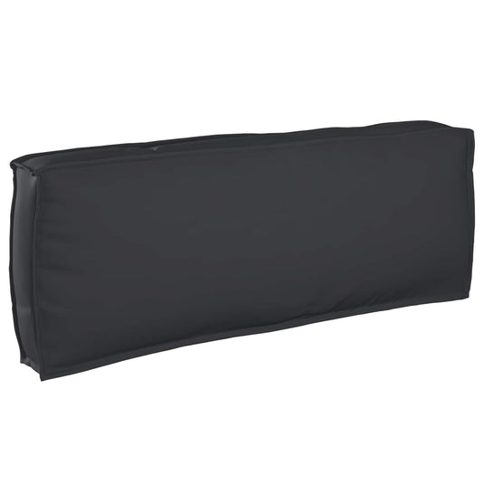 Vidaxl kussen zwart 120 x 40 x 12 cm oxford stof