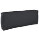 Vidaxl kussen zwart 120 x 40 x 12 cm oxford stof