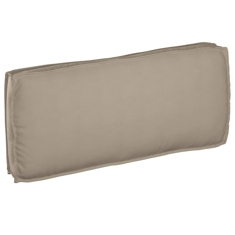 Afbeelding laden in galerijviewer, Vidaxl kussen taupe 120 x 50 x 12 cm oxford stof

