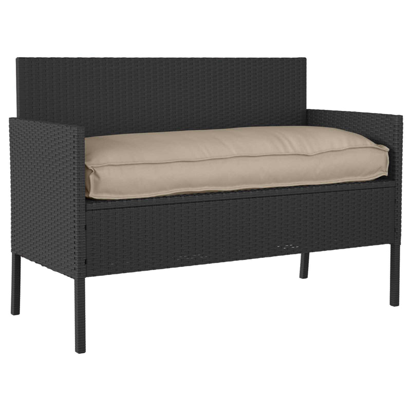 Afbeelding laden in galerijviewer, Vidaxl kussen taupe 120 x 50 x 12 cm oxford stof
