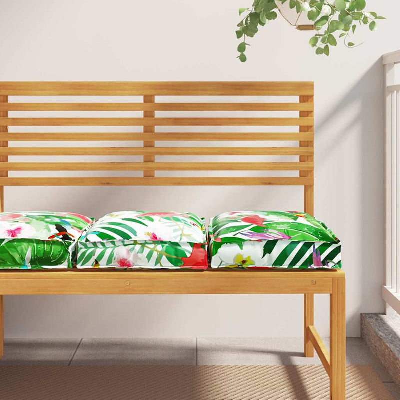 Afbeelding laden in galerijviewer, Vidaxl kussen bloemen 2 pcs multikleur 40 x 40 x 8 cm oxford stof
