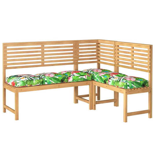 Vidaxl kussen bloemen 6 pcs multikleur 40 x 40 x 8 cm oxford stof