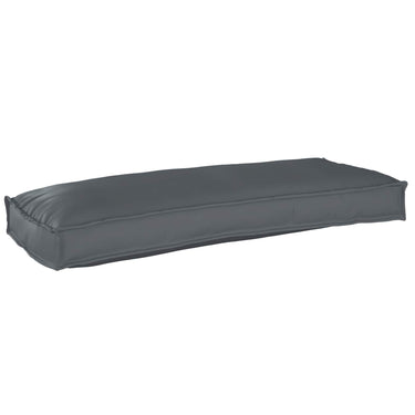 Vidaxl kussen antraciet 100 x 40 x 8 cm oxford stof