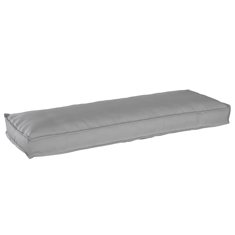 Afbeelding laden in galerijviewer, Vidaxl kussen grijs 120 x 40 x 8 cm oxford stof
