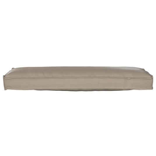 Vidaxl kussen taupe 120 x 40 x 8 cm oxford stof