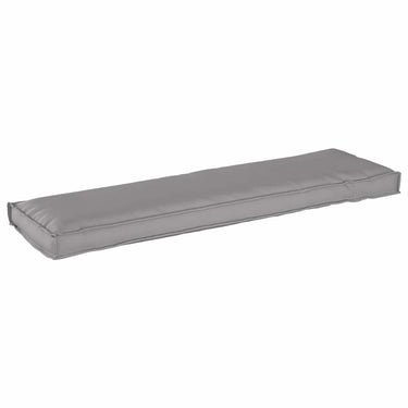 Vidaxl kussen grijs 140 x 40 x 8 cm oxford stof
