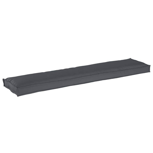 Vidaxl palet kussen antraciet 180 x 40 x 8 cm oxford stof