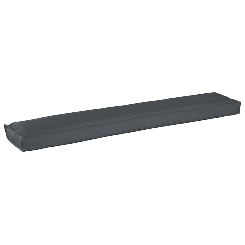 Afbeelding laden in galerijviewer, Vidaxl palet kussen antraciet 200 x 40 x 8 cm oxford stof
