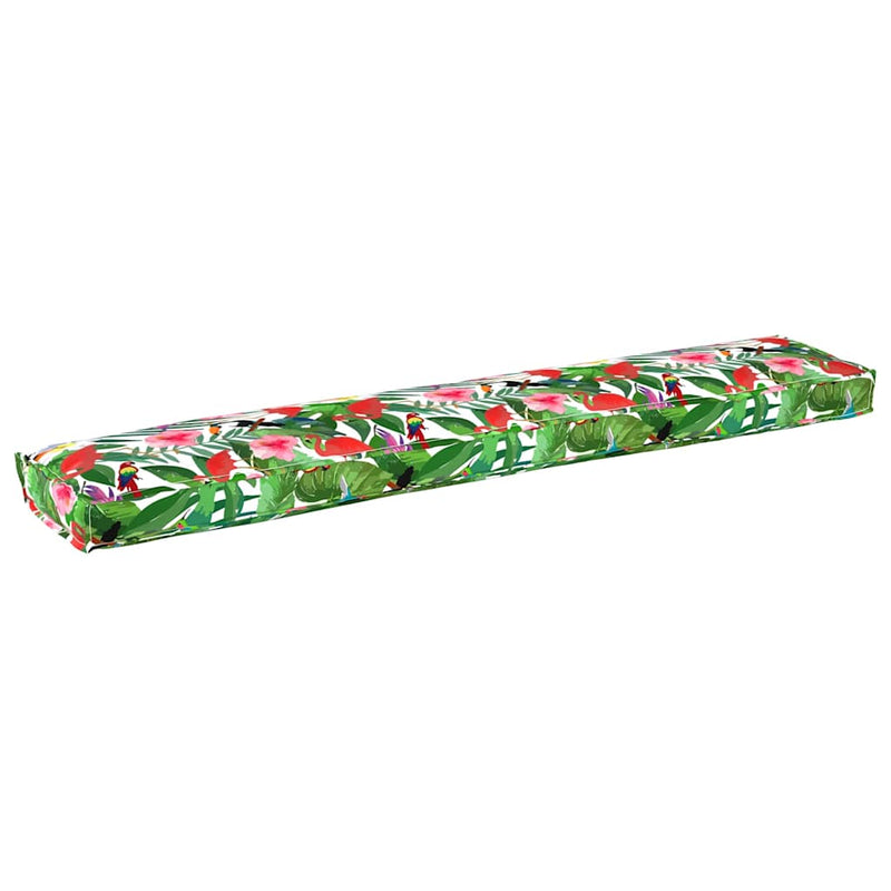 Afbeelding laden in galerijviewer, Vidaxl palet kussen tropische jungle 200 x 40 x 8 cm oxford stof
