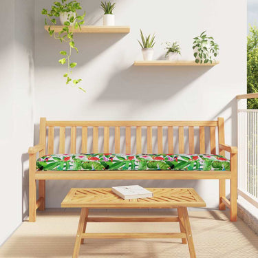 Vidaxl pallet kussen set 2 pcs tropische jungle 200 x 40 x 8 cm