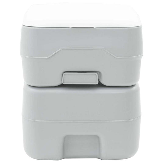 Vidaxl camping toilet grijs 41,5 x 36,5 x 42 cm