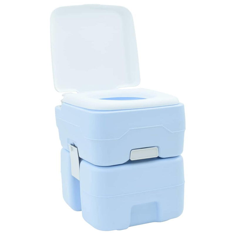 ギャラリービューアに画像をロードする, Vidaxl camping toilet blauw 41,5 x 36,5 x 42 cm
