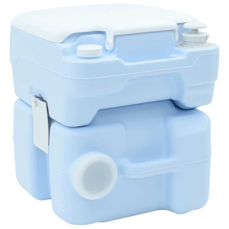 ギャラリービューアに画像をロードする, Vidaxl camping toilet blauw 41,5 x 36,5 x 42 cm
