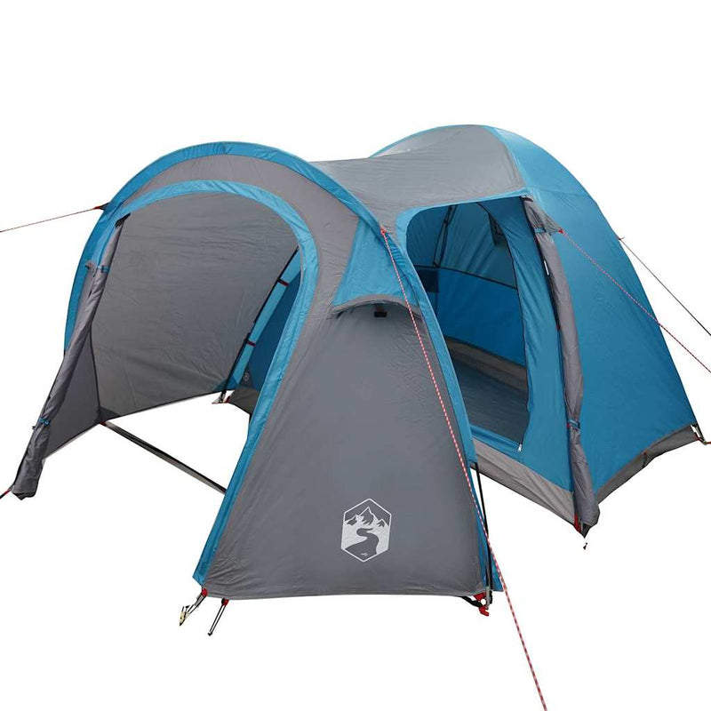 ギャラリービューアに画像をロードする, Vidaxl koepeltent koepel met dak met opslag blauw 384 x 254 x 170 cm
