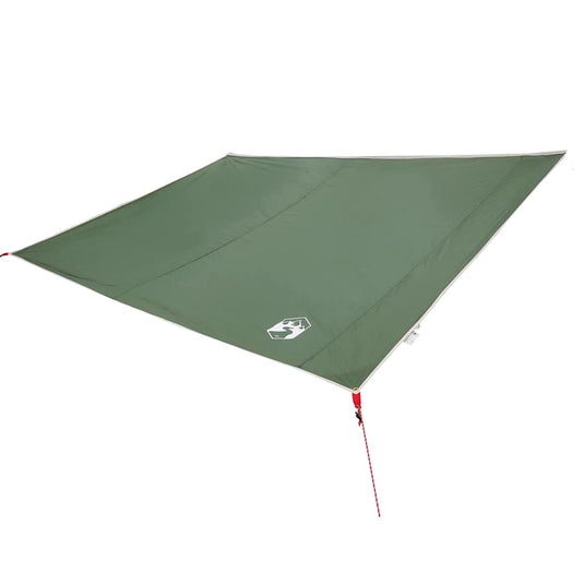 Vidaxl waterdicht zeil met dak groen