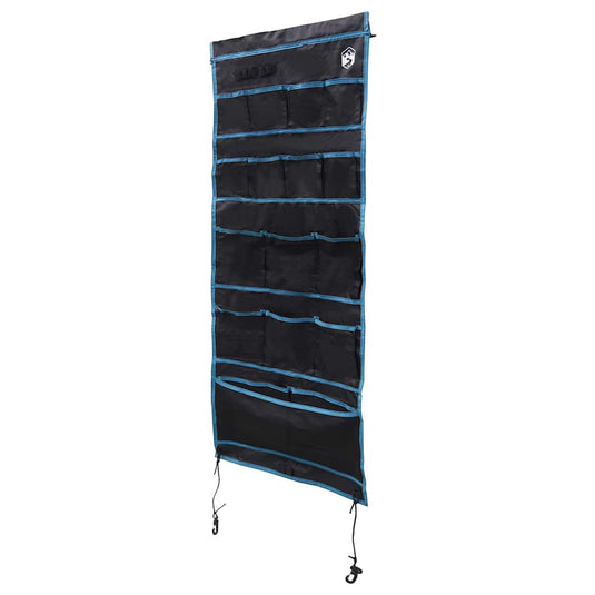 Vidaxl opslagzak met opslag zwart en blauw 125 x 48 cm oxford