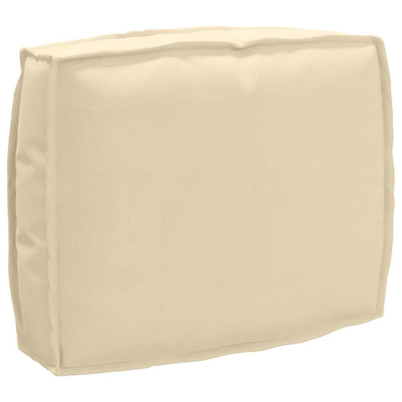 Afbeelding laden in galerijviewer, Vidaxl pallet kussen set 2 pcs beige oxford stof
