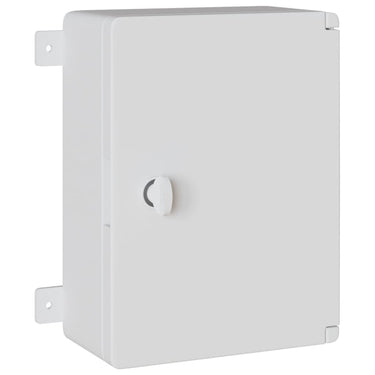 Vidaxl bedieningskast grijs 47 x 20 x 60 cm abs kunststof