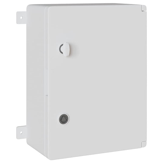Vidaxl bedieningskast grijs 47 x 20 x 60 cm abs kunststof