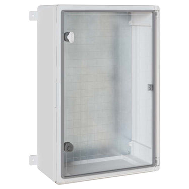 Vidaxl bedieningskast grijs 40 x 20 x 60 cm abs kunststof