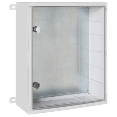 Vidaxl bedieningskast grijs 50 x 22 x 60 cm abs kunststof