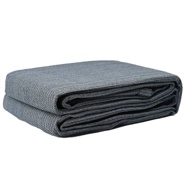 Vidaxl tenttapijt blauw en grijs 200 x 250 cm polyetheen