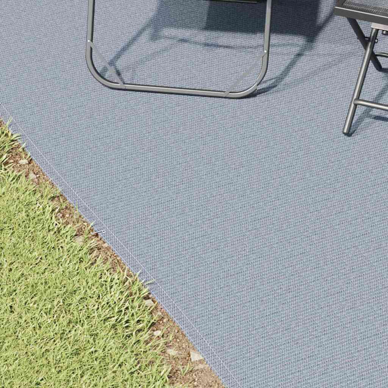 ギャラリービューアに画像をロードする, Vidaxl tenttapijt blauw en grijs 500 x 250 cm polyetheen
