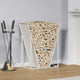 Vidaxl brandhoutrek 69,5x35x81 cm koudgewalst staal wit