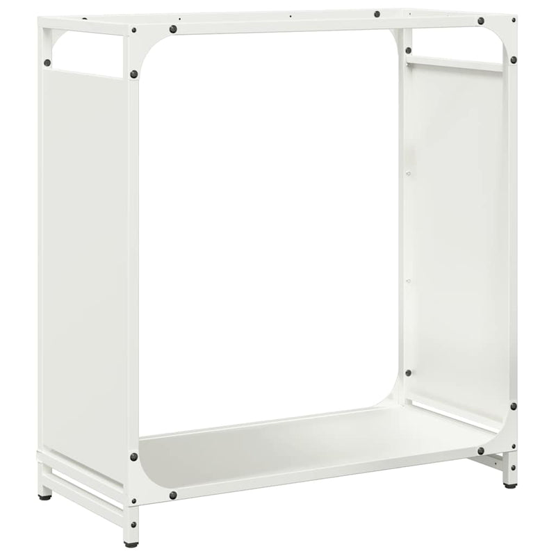 ギャラリービューアに画像をロードする, Vidaxl brandhoutrek 60x28x65 cm koudgewalst staal wit
